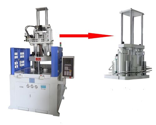 Máquina de moldeo por inyección rotativa automática de bakelita BMC 85T vertical