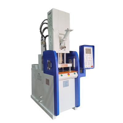 Máquina de moldeo por inyección vertical de plástico de 30T 6.7kW con 13 KN fuerza de eyector de bajo mantenimiento