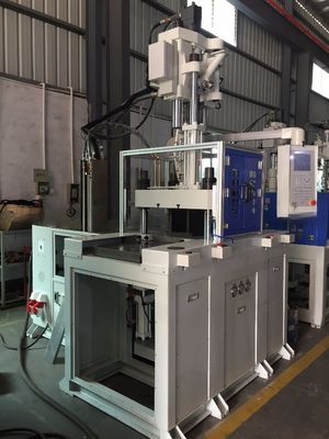 Máquina de moldeo por inyección ISO9001 LSR 55T Máquina de moldeo por inyección de caucho de silicona líquida