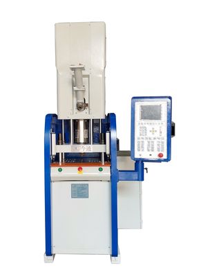 Máquina de moldeo por inyección vertical de plástico de 30T 6.7kW con 13 KN fuerza de eyector de bajo mantenimiento