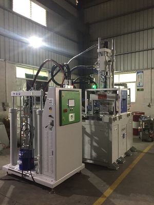 85T LSR máquina de moldeo por inyección de doble deslizamiento de la lanzadera de inyección de moldeo de la máquina 21.6KW
