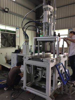 85T LSR máquina de moldeo por inyección de doble deslizamiento de la lanzadera de inyección de moldeo de la máquina 21.6KW