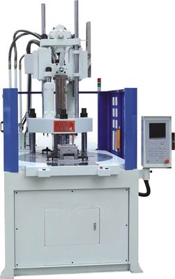 Fabricantes de máquinas de moldeo por inyección vertical rotativa de 55T con diámetro de tornillo de 35 mm