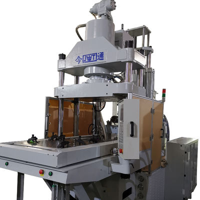 Máquina de moldeo por inyección vertical de 160T de precisión BMC de mesa de diapositiva única