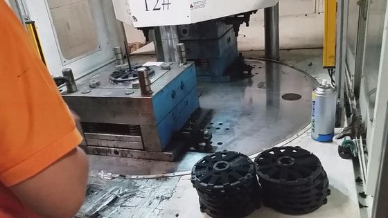 Máquina de moldeo por inyección hidráulica de 120 toneladas de plástico procesado ABS