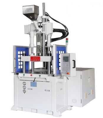 Máquina de moldeo por inyección de plástico vertical semiautomática de 85T con peso de inyección de 0-250G