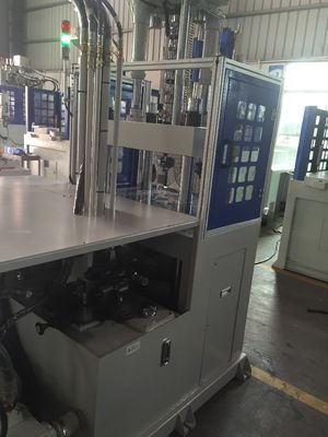 Máquina de moldeo por inyección de plástico vertical semiautomática de 85T con peso de inyección de 0-250G