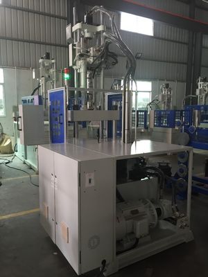 Máquina de moldeo por inyección de plástico vertical semiautomática de 85T con peso de inyección de 0-250G