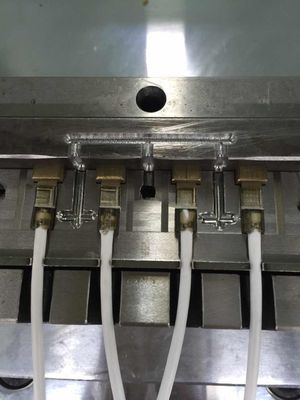 200 mm de distancia entre las barras de lazo de baja presión máquina de moldeo por inyección de plástico JTT-100
