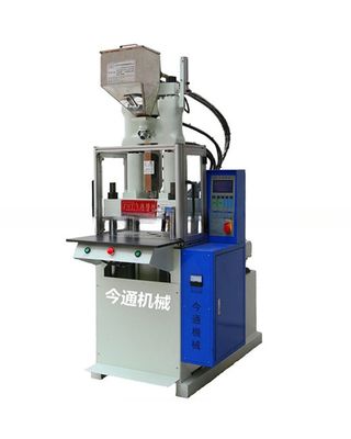 Máquina de moldeo por inyección vertical de plástico robótico de 45T con ejector de 45 mm