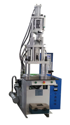 Máquina de moldeo por inyección vertical pequeña de 6 kW 20T fácil de operar para planta de fabricación