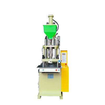 Máquina de moldeo por inyección vertical de plástico con cremallera neumática para PP