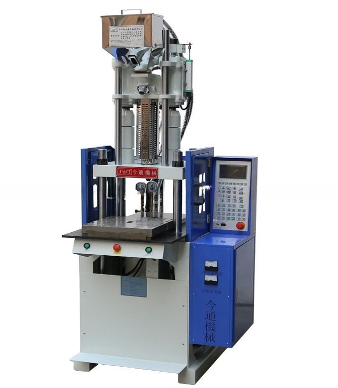 Precisión 45T Máquina de moldeo por inyección de plástico vertical para la producción precisa / precisa