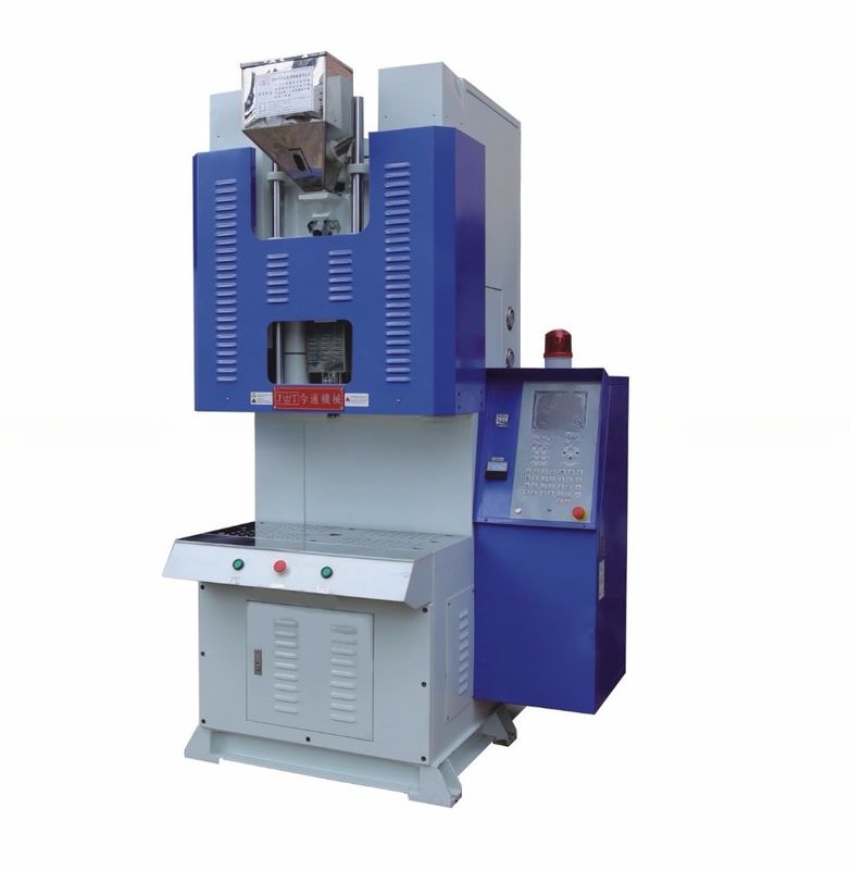 35T Máquina de moldeo por inyección horizontal de sujeción vertical para la producción de sellos 95cm3 Volumen de disparo